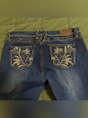 Adiktd embellished jeans, size 14, very good condition.